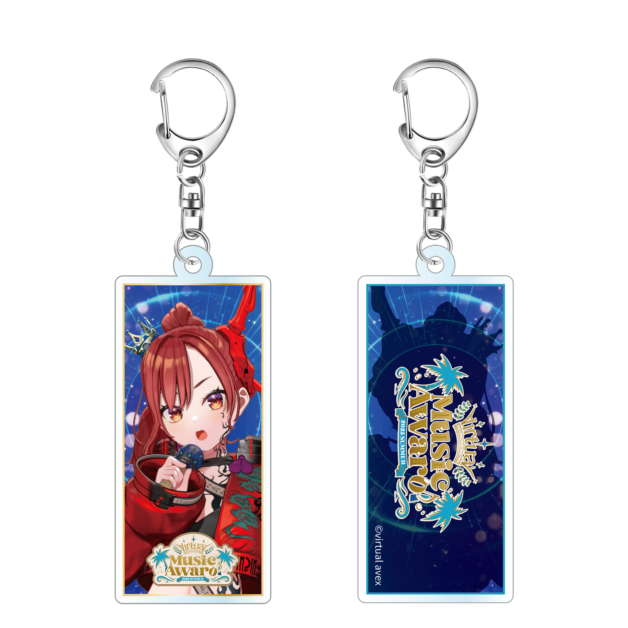 希少☆みうみお 新衣装 超応援 10名 限定 アクリルキーホルダー 短冊形アクリルキーホルダー – Virtual Music Awardオフィシャル